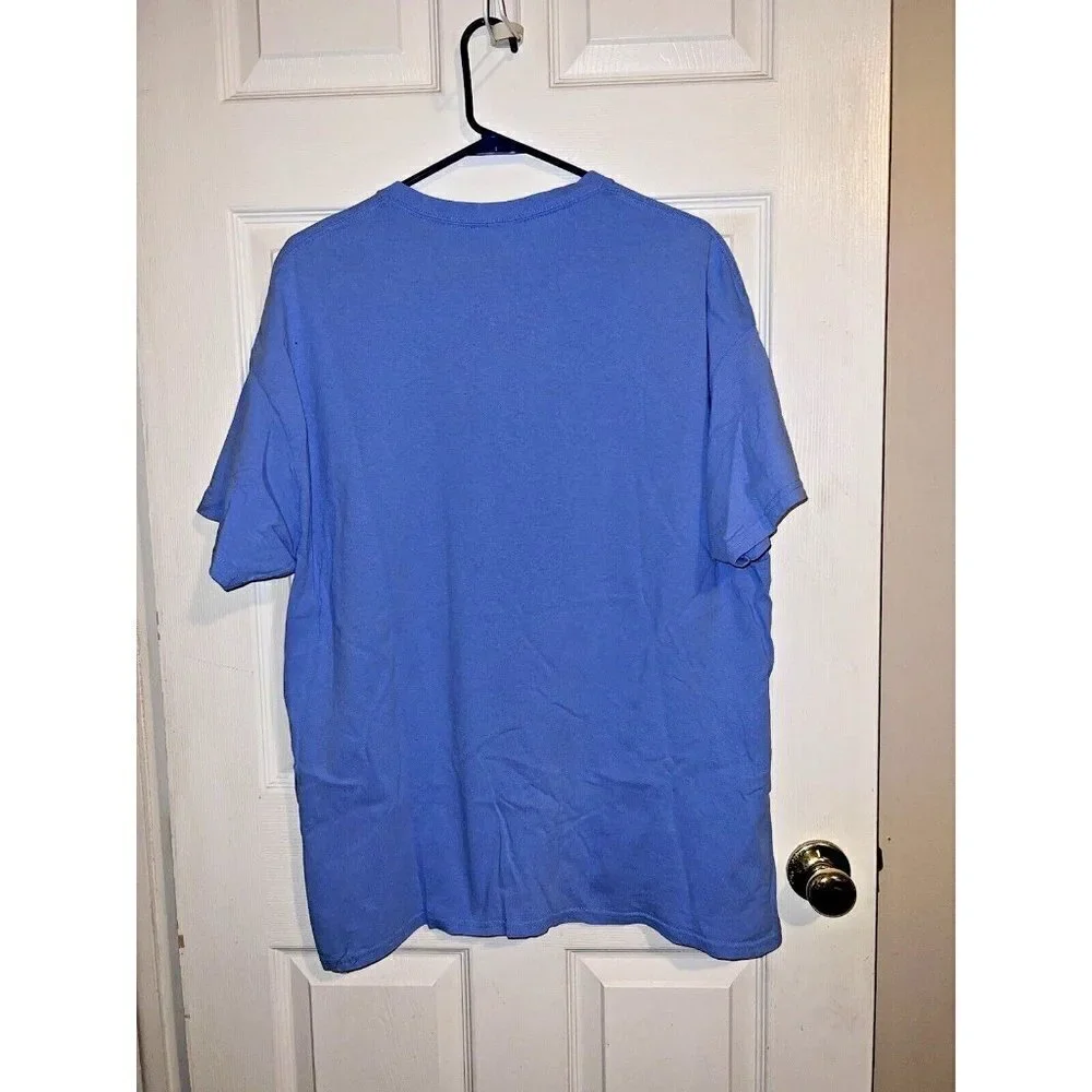 NIRVANA Short-Sleeve Neon Smile Boyfriend Graphic Crewneck T-Shirt Sz XL